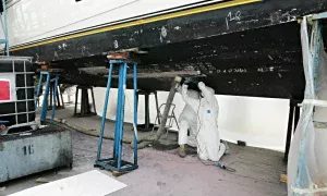 Hydrogommage antifouling